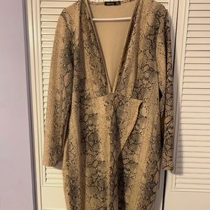 Snakeskin Dress